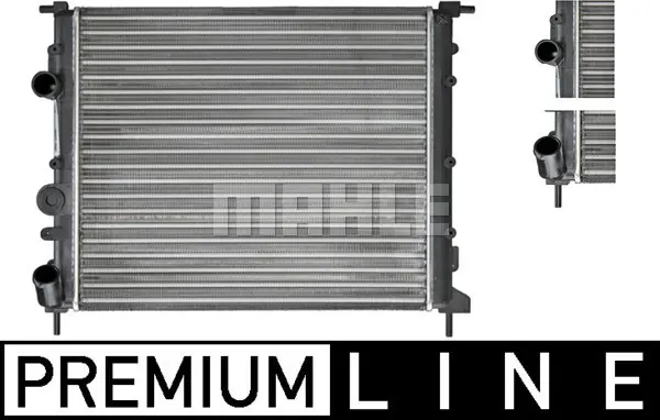 радиатор, охлаждане на двигателя MAHLE               