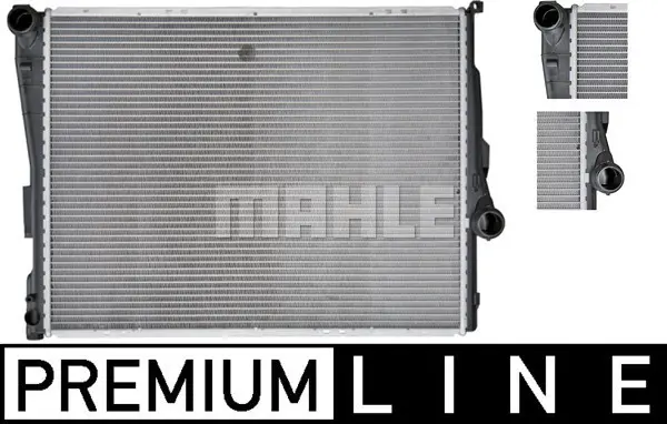 радиатор, охлаждане на двигателя MAHLE               
