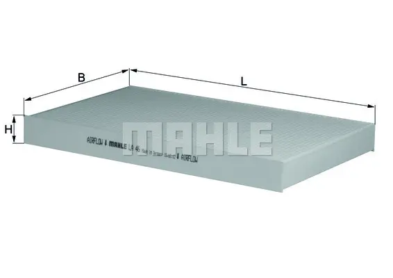 Филтър купе (поленов филтър) MAHLE               