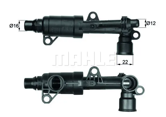 термостат, охлаждане на маслото MAHLE               