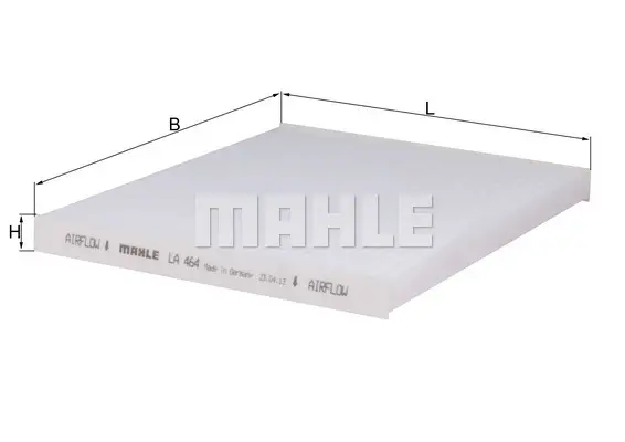 Филтър купе (поленов филтър) MAHLE               