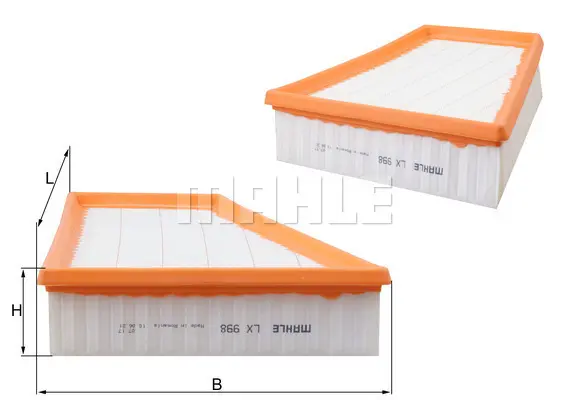 въздушен филтър MAHLE               