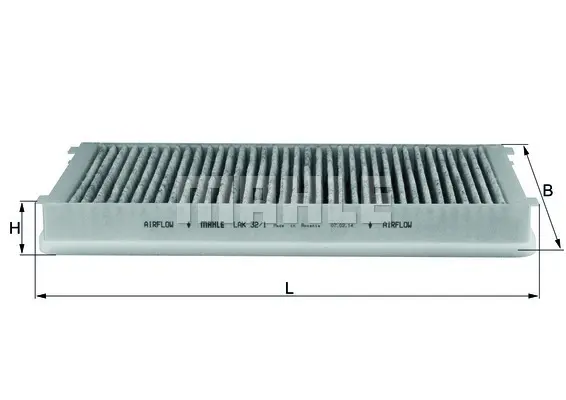 Филтър купе (поленов филтър) MAHLE               