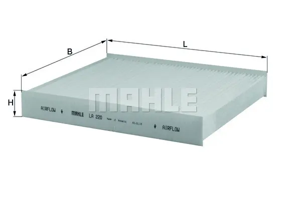 Филтър купе (поленов филтър) MAHLE               