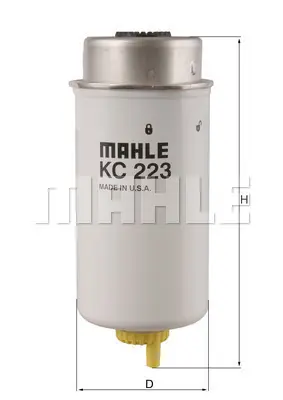 горивен филтър MAHLE               