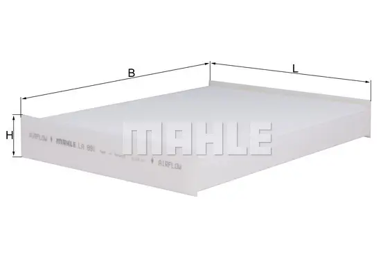 Филтър купе (поленов филтър) MAHLE               