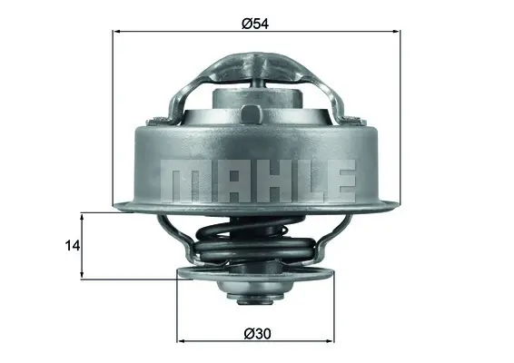 термостат, охладителна течност MAHLE               