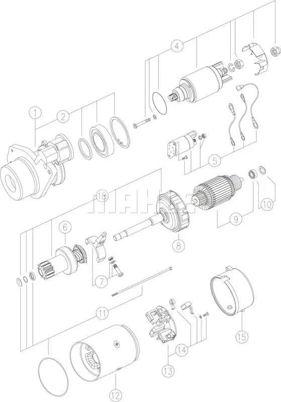 стартер MAHLE               