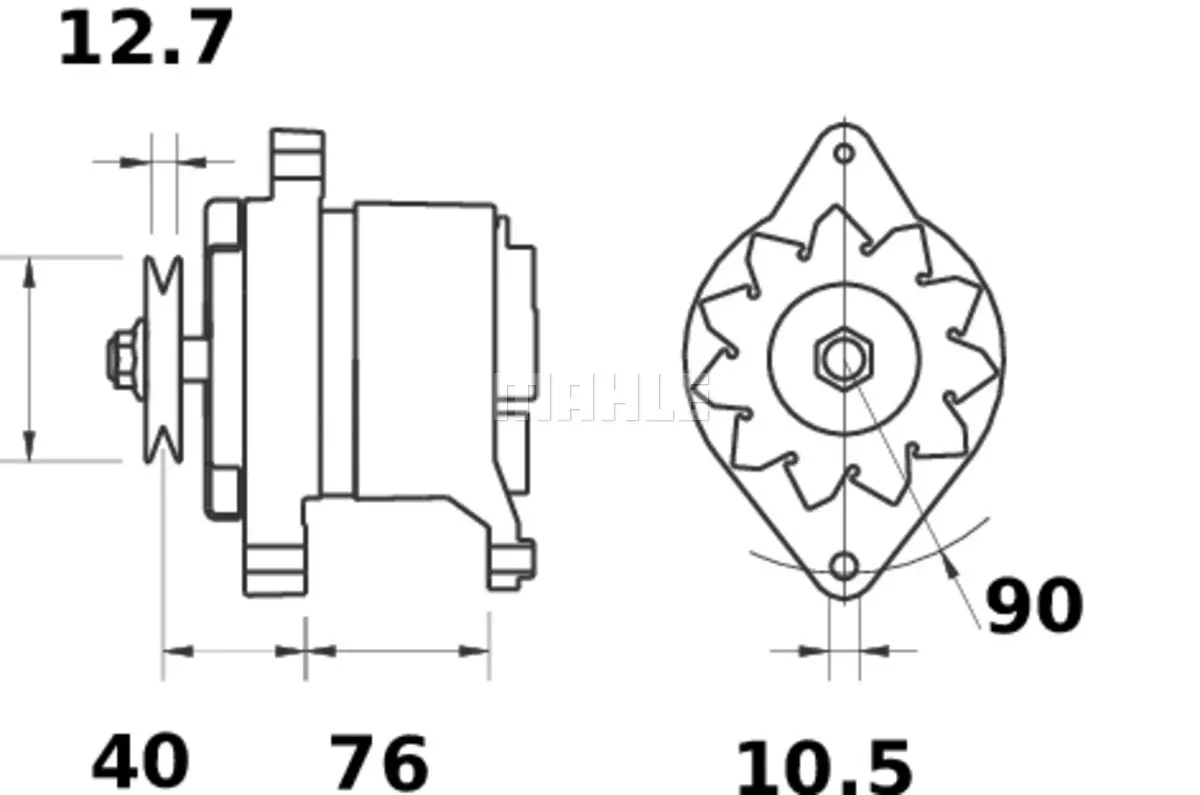 Генератор MAHLE