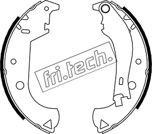 комплект спирачна челюст fri.tech.           