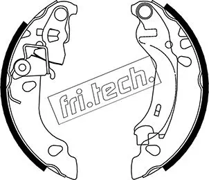 комплект спирачна челюст fri.tech.           