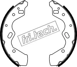 Комплект спирачна челюст fri.tech.