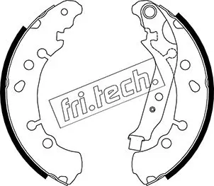 комплект спирачна челюст fri.tech.           