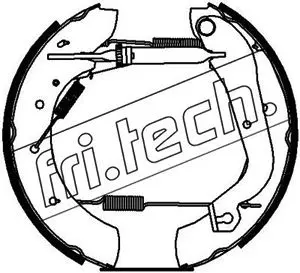 комплект спирачна челюст fri.tech.           