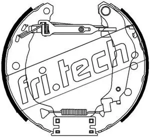 комплект спирачна челюст fri.tech.           