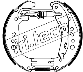 комплект спирачна челюст fri.tech.           