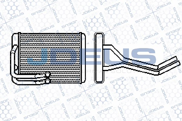 топлообменник, отопление на вътрешното пространство JDEUS               