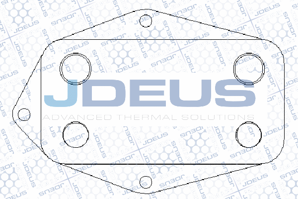 маслен радиатор, двигателно масло JDEUS               