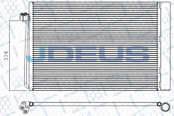 кондензатор, климатизация JDEUS               