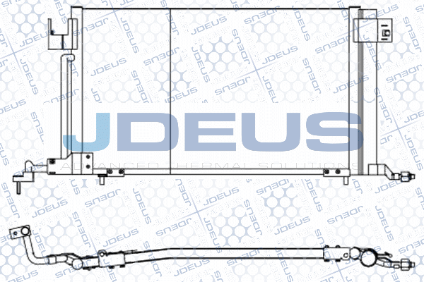 кондензатор, климатизация JDEUS               