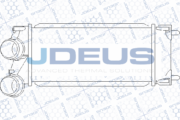 интеркулер (охладител за въздуха на турбината) JDEUS               