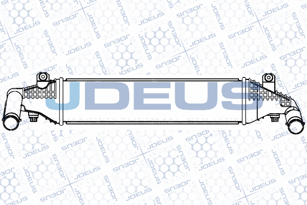 интеркулер (охладител за въздуха на турбината) JDEUS               