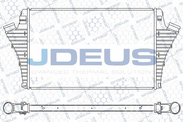 интеркулер (охладител за въздуха на турбината) JDEUS               