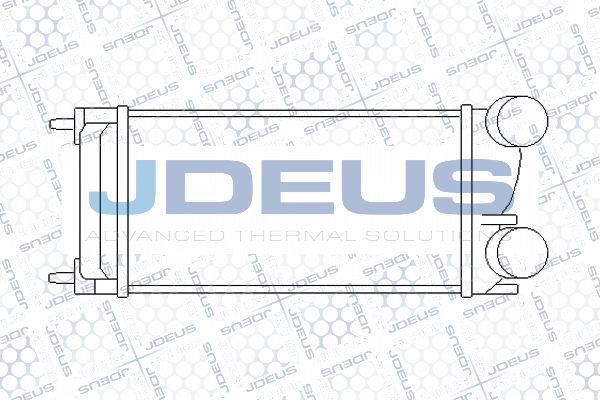 интеркулер (охладител за въздуха на турбината) JDEUS               