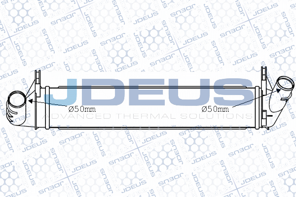 интеркулер (охладител за въздуха на турбината) JDEUS               