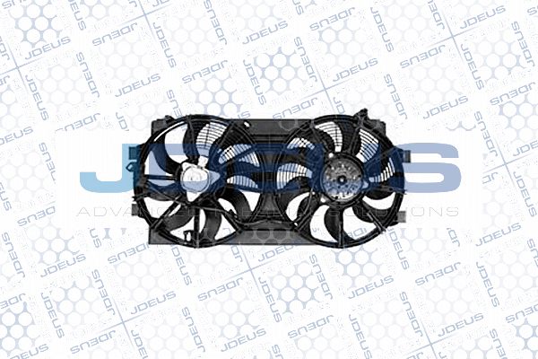 вентилатор, охлаждане на двигателя JDEUS               