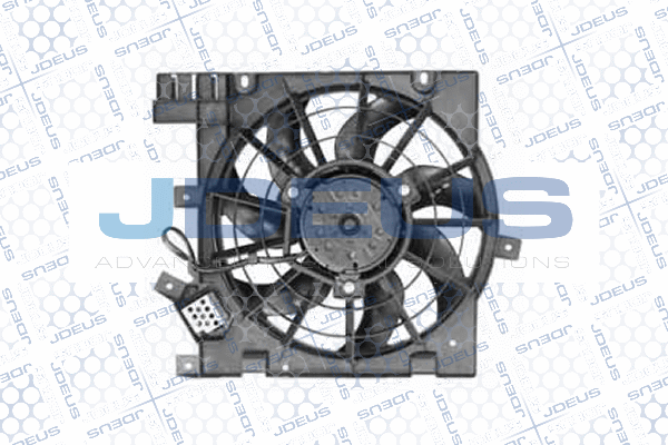 вентилатор, охлаждане на двигателя JDEUS               