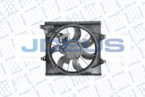 вентилатор, охлаждане на двигателя JDEUS               