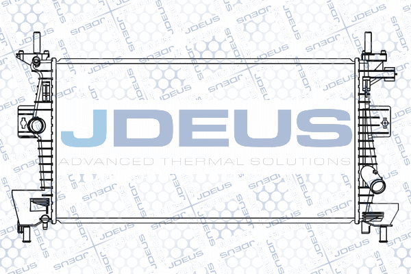 радиатор, охлаждане на двигателя JDEUS               