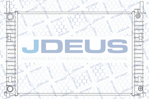 радиатор, охлаждане на двигателя JDEUS               