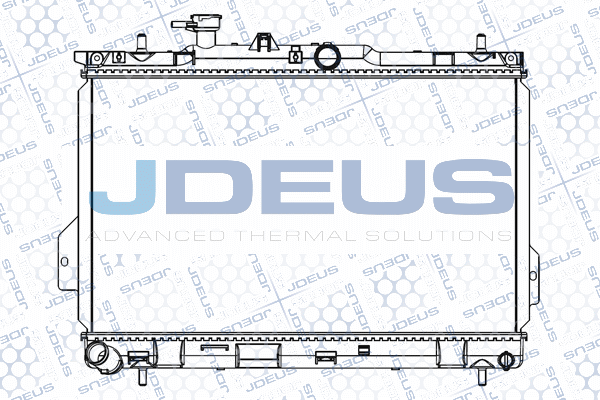 Радиатор, охлаждане на двигателя JDEUS