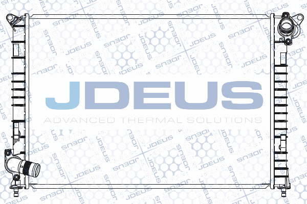 радиатор, охлаждане на двигателя JDEUS               