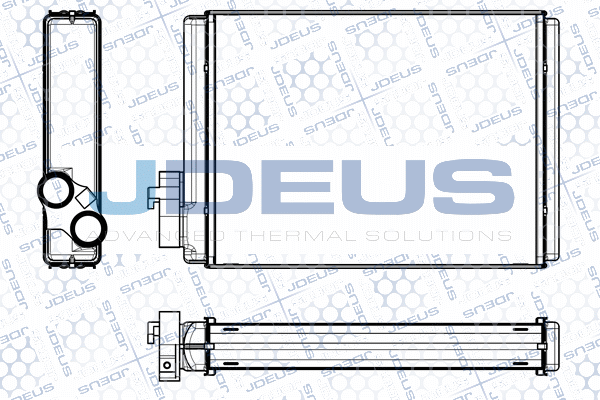 топлообменник, отопление на вътрешното пространство JDEUS               
