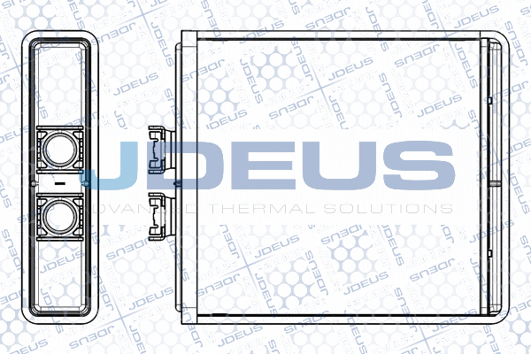 топлообменник, отопление на вътрешното пространство JDEUS               