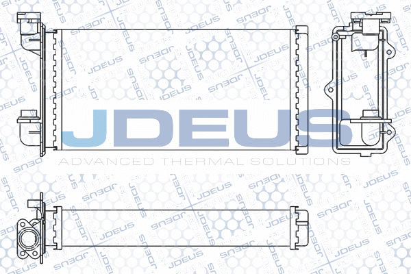 топлообменник, отопление на вътрешното пространство JDEUS               