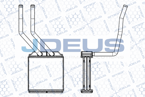 топлообменник, отопление на вътрешното пространство JDEUS               