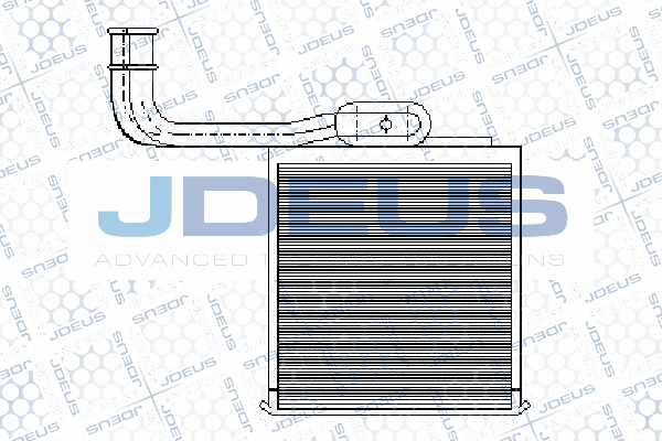 топлообменник, отопление на вътрешното пространство JDEUS               