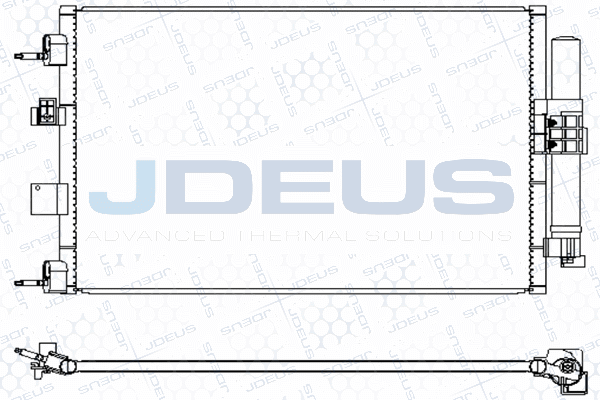 кондензатор, климатизация JDEUS               