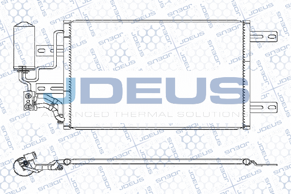кондензатор, климатизация JDEUS               