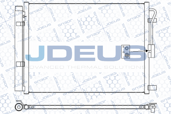 кондензатор, климатизация JDEUS               