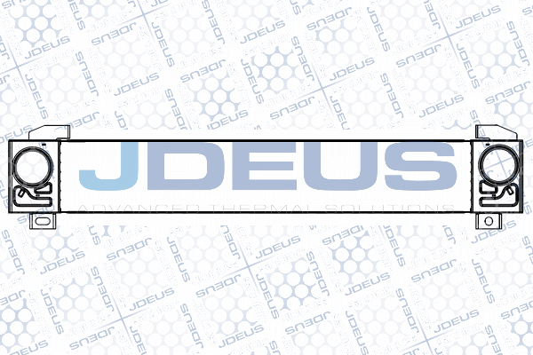 интеркулер (охладител за въздуха на турбината) JDEUS               