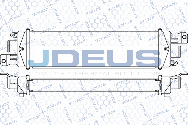 интеркулер (охладител за въздуха на турбината) JDEUS               