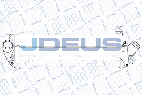 Интеркулер (охладител за въздуха на турбината) JDEUS