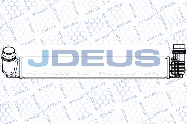 интеркулер (охладител за въздуха на турбината) JDEUS               