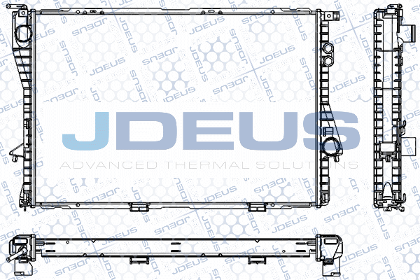 радиатор, охлаждане на двигателя JDEUS               