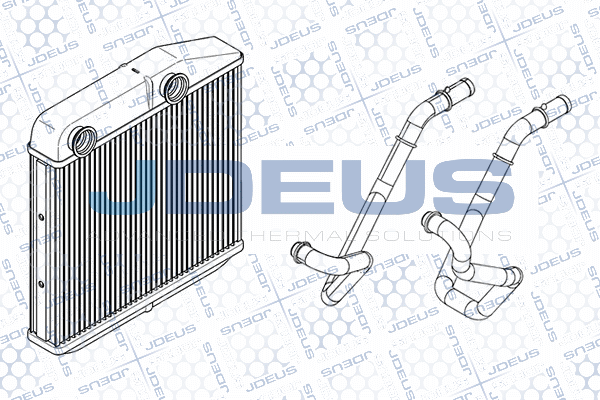 топлообменник, отопление на вътрешното пространство JDEUS               